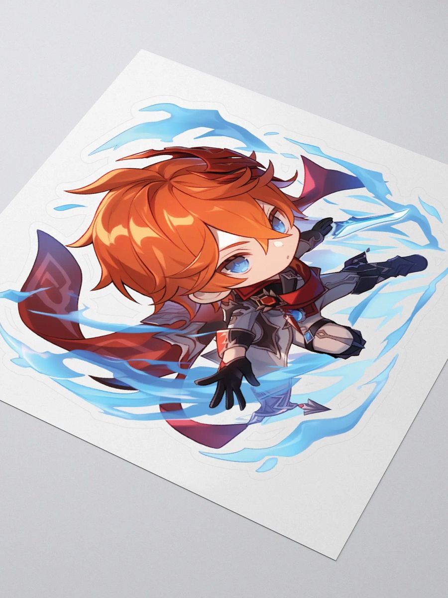 Childe Genshin Impact Vinyl Sticker product image (3)