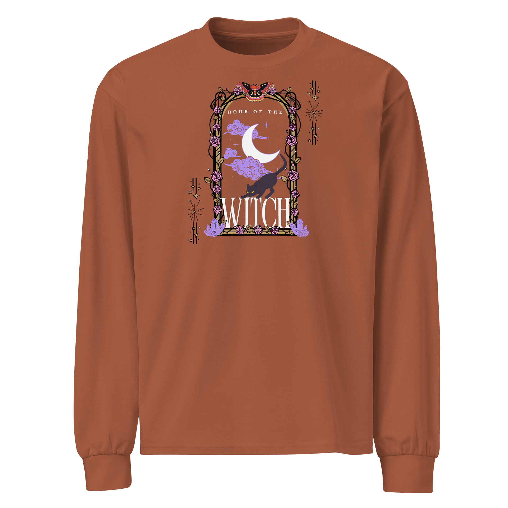 Hour of the Witch white text edition Long Sleeve Shirt product image (4)