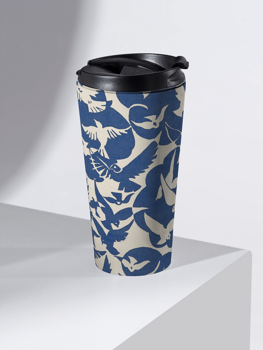 Peaceful Doves. 15oz, Stainless Steel Travel Mug product image (2)