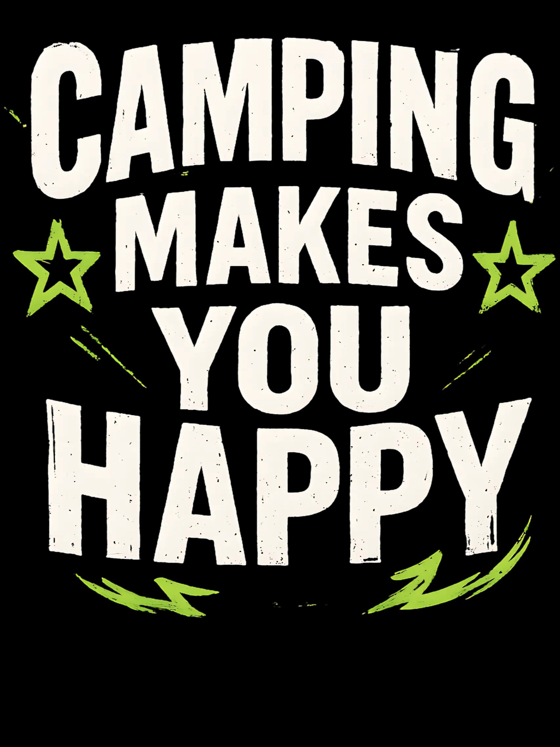 Camping Makes You Happy Starburst product image (1)