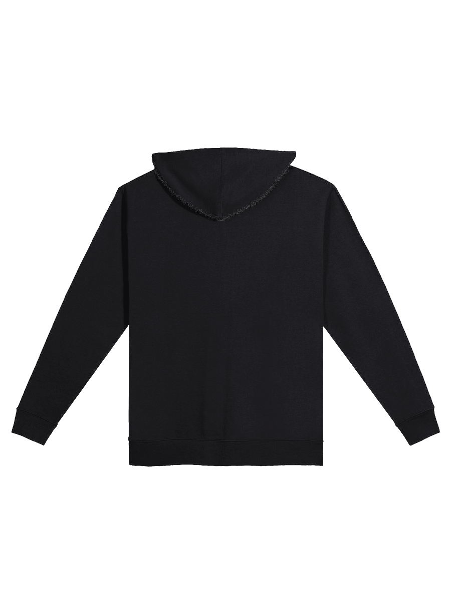 3d6 DTL Vertical Logo on Dark Fleece Zip Up Hoodie product image (2)