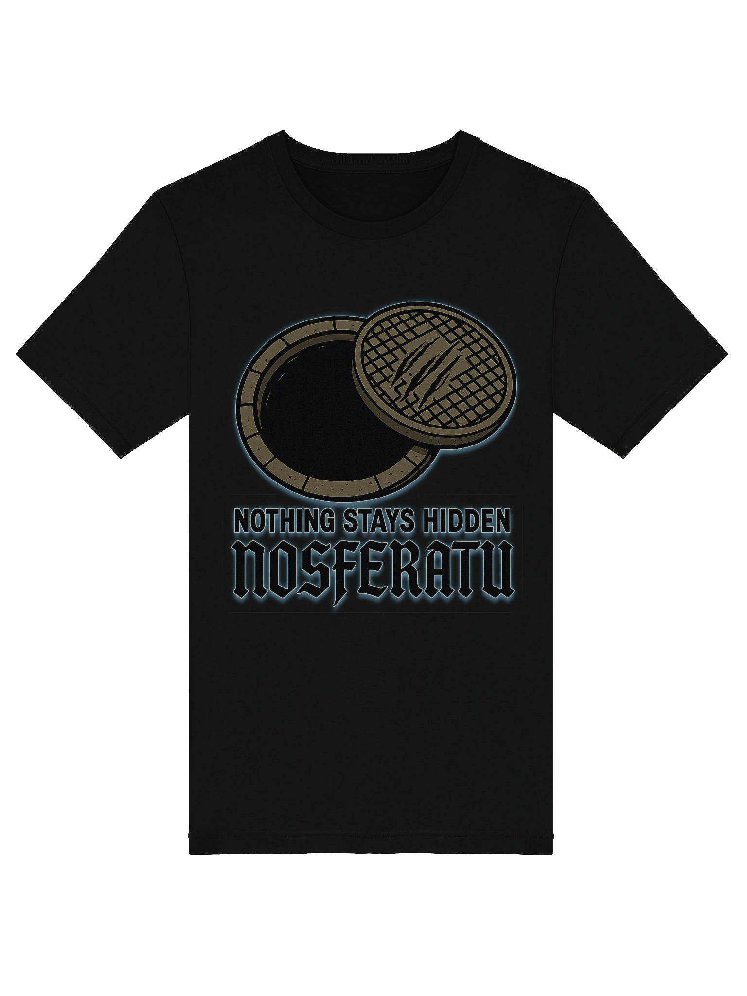 Nosferatu "Nothing Stays Hidden" T-Shirt product image (5)