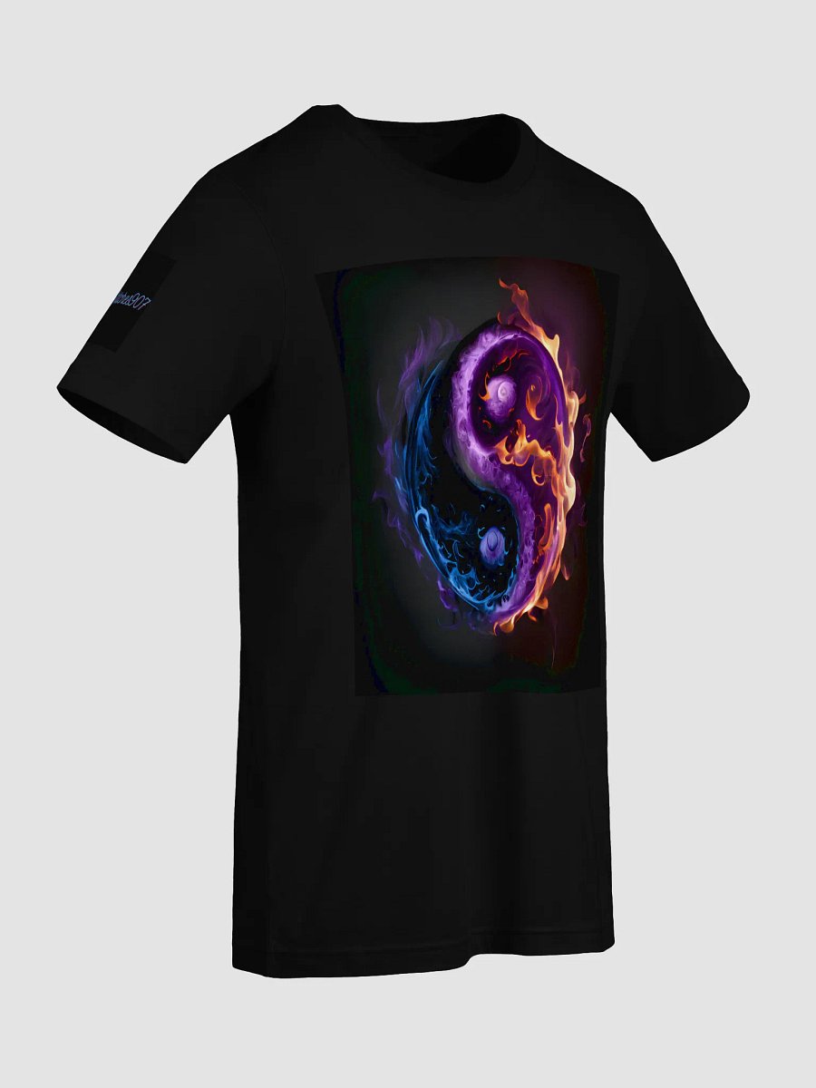 fire and ice yin yang shirt product image (38)