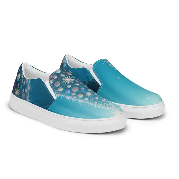 Underwater Christmas Magic Slip-On Shoes product image (2)
