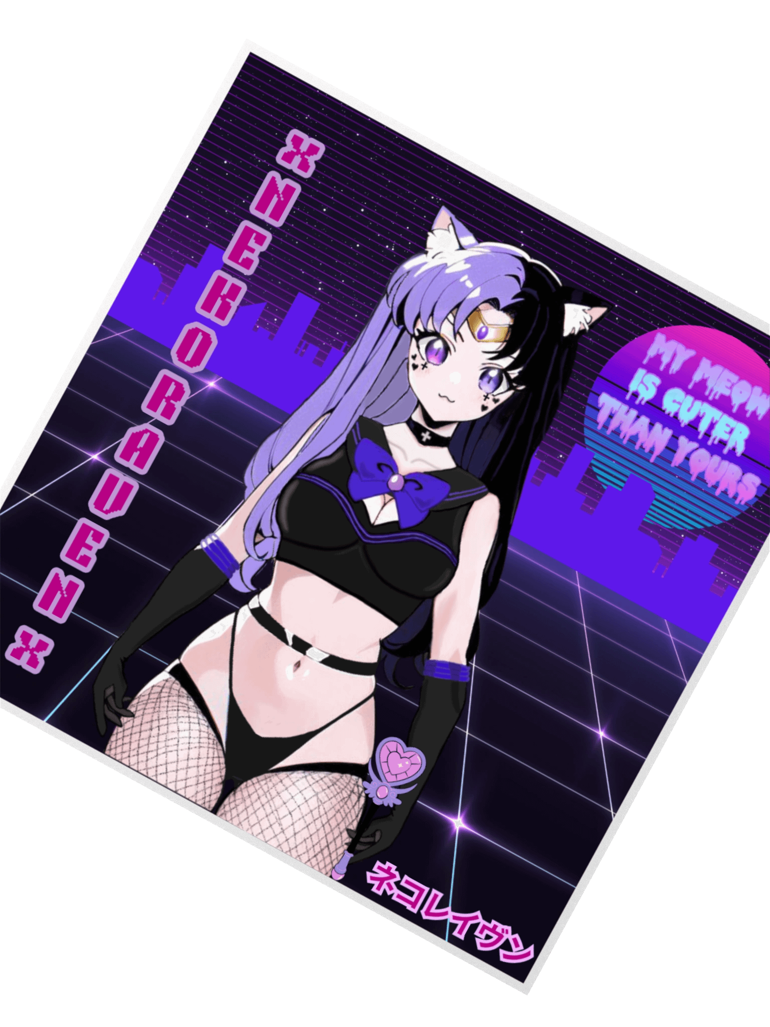 Sailor Nekowave Sticker product image (2)