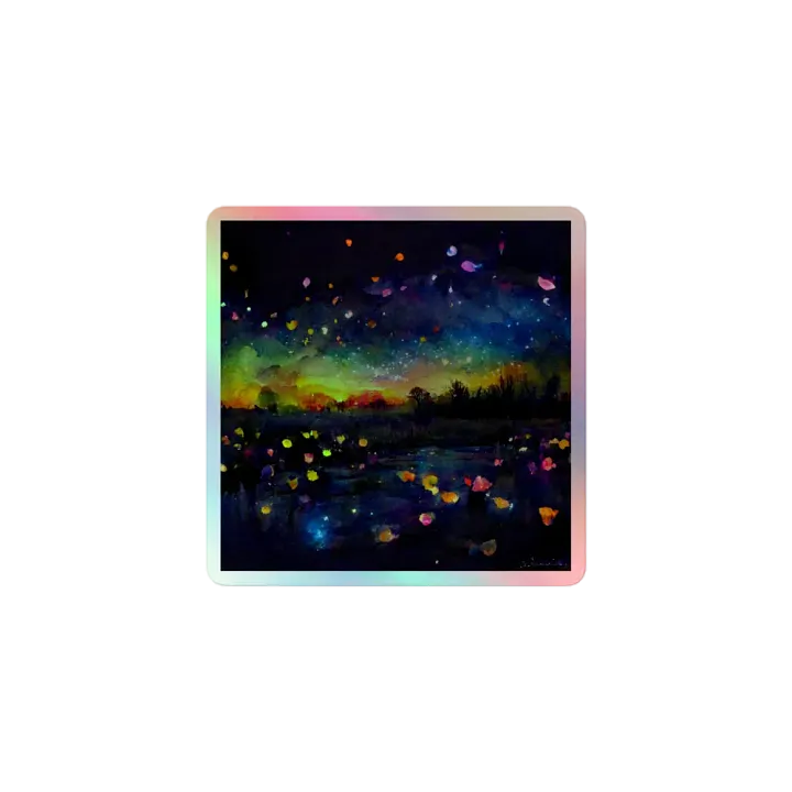 Enchanted Night Sky Holographic Sticker Set product image (1)