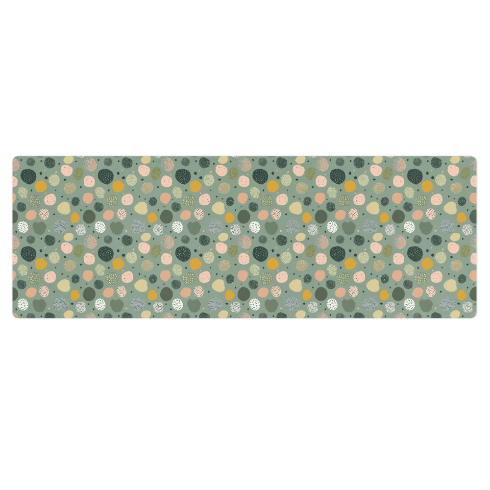 Green Boho Yoga Mat by Treasure Pie product image (1)