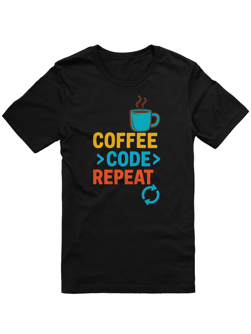 Coffee Code Repeat Tee