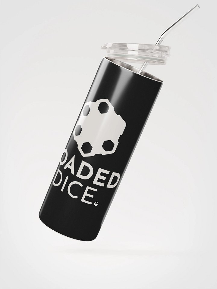 Loaded Dice Stainless Steel Tumbler Black product image (2)