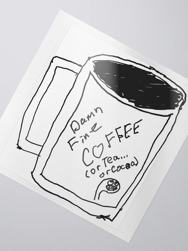 D-mn Fine Coffee (etc) sticker product image (2)