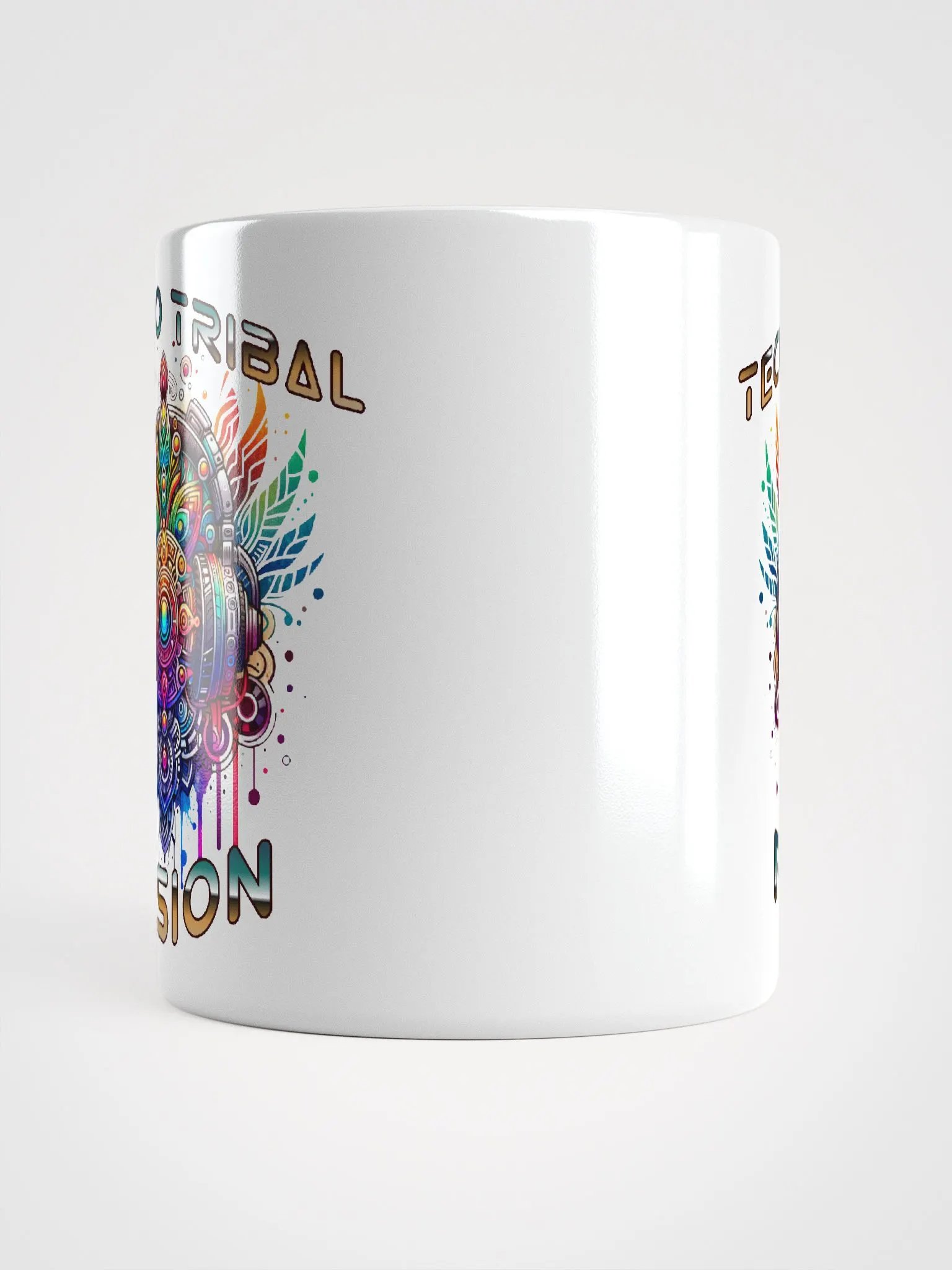 Techno Tribal Fusion Ceramic Mug product image (5)
