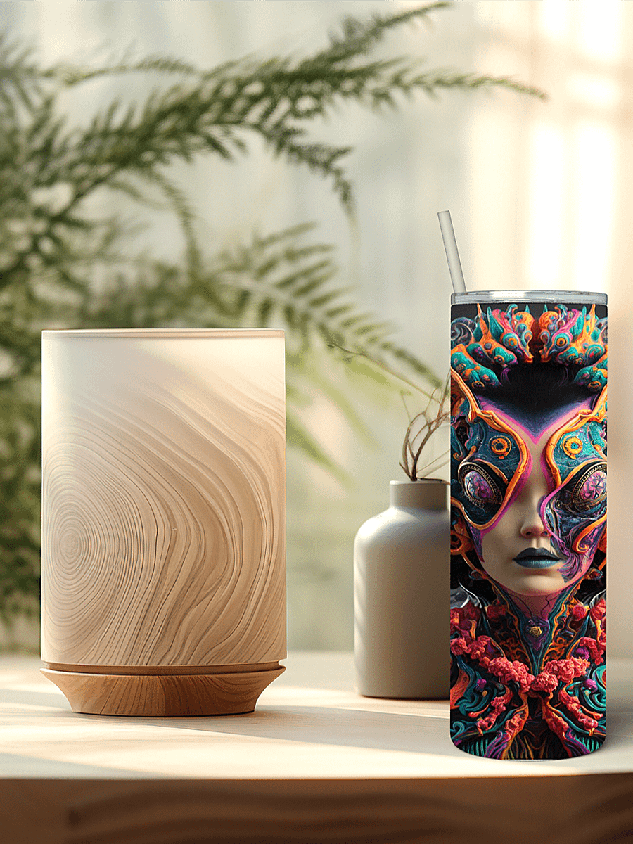 Fantasy Coral Stainless Steel Tumbler product image (3)