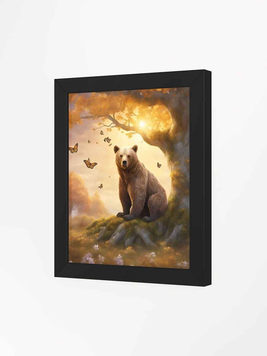 Enchanted Forest Bear Framed Poster product image (28)