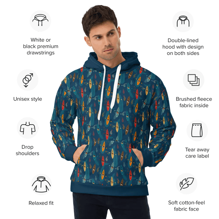 Underwater Surprise - All Over Hoodie product image (2)