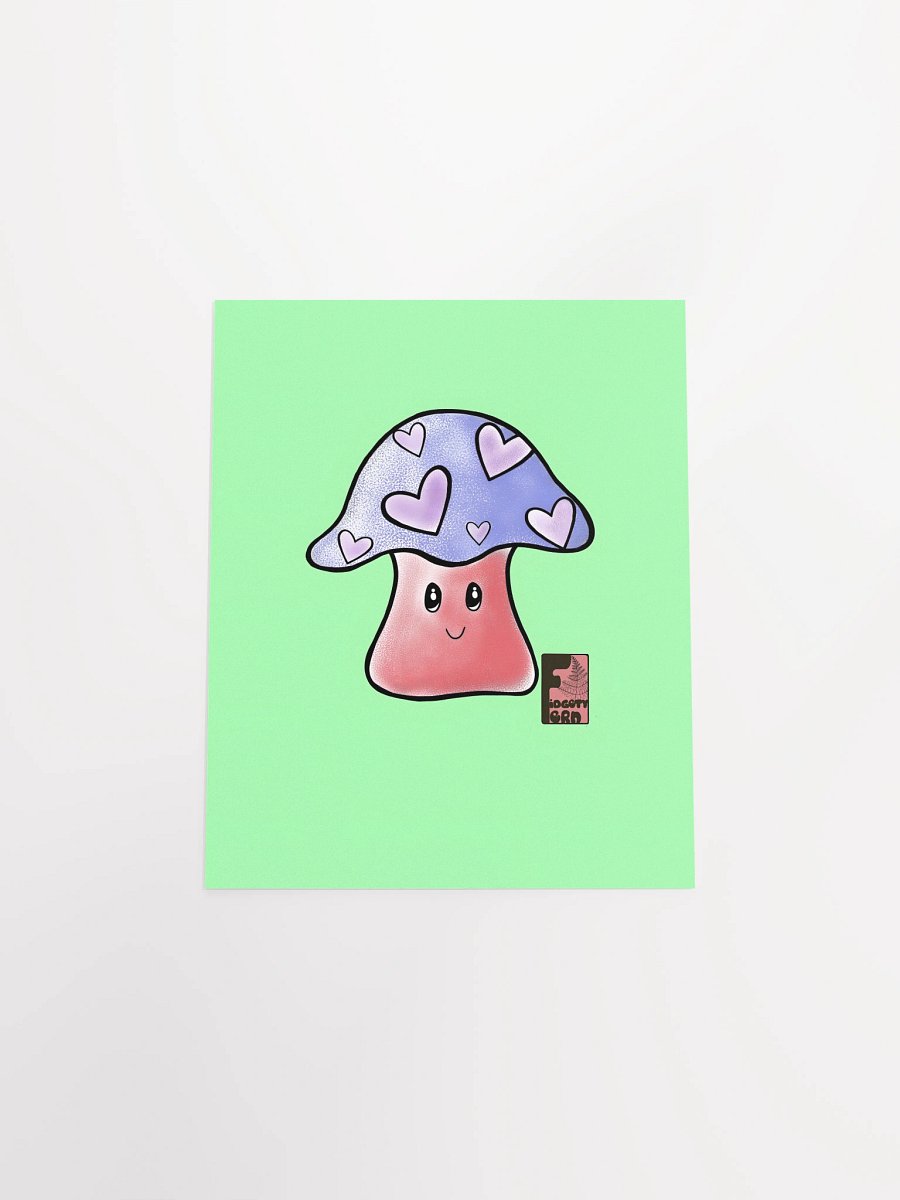 "Mushroom Love" Poster Print product image (4)