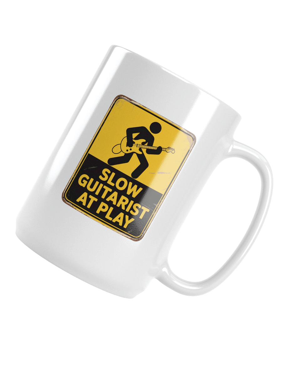 GUITARIST SLOW MUG product image (4)