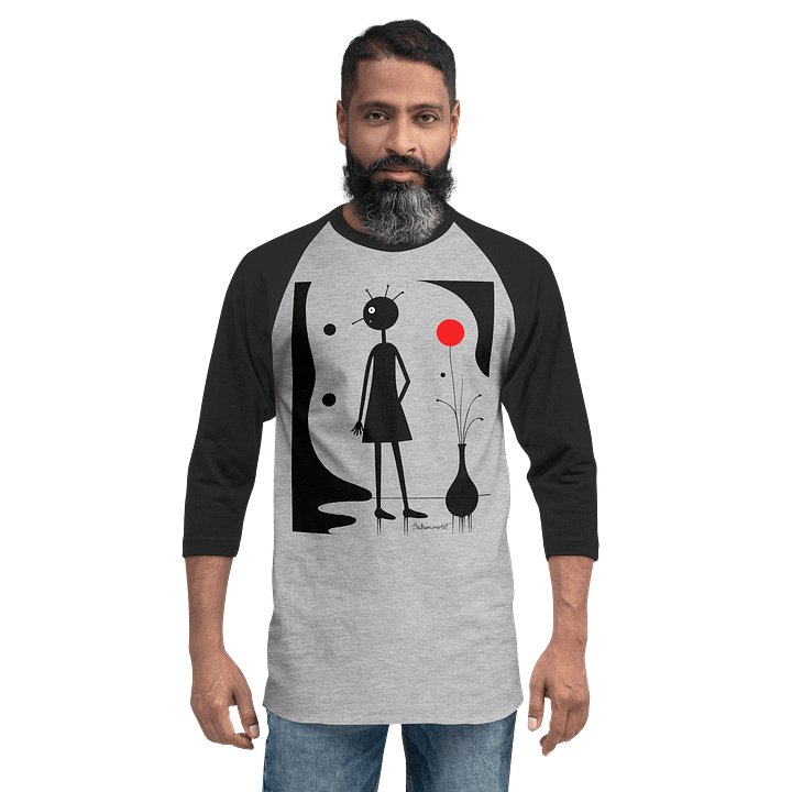 Tultex Fine Jersey Raglan Tee product image (1)