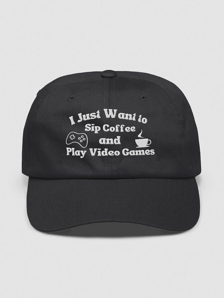 Coffee and Video Games Baseball Cap product image (1)