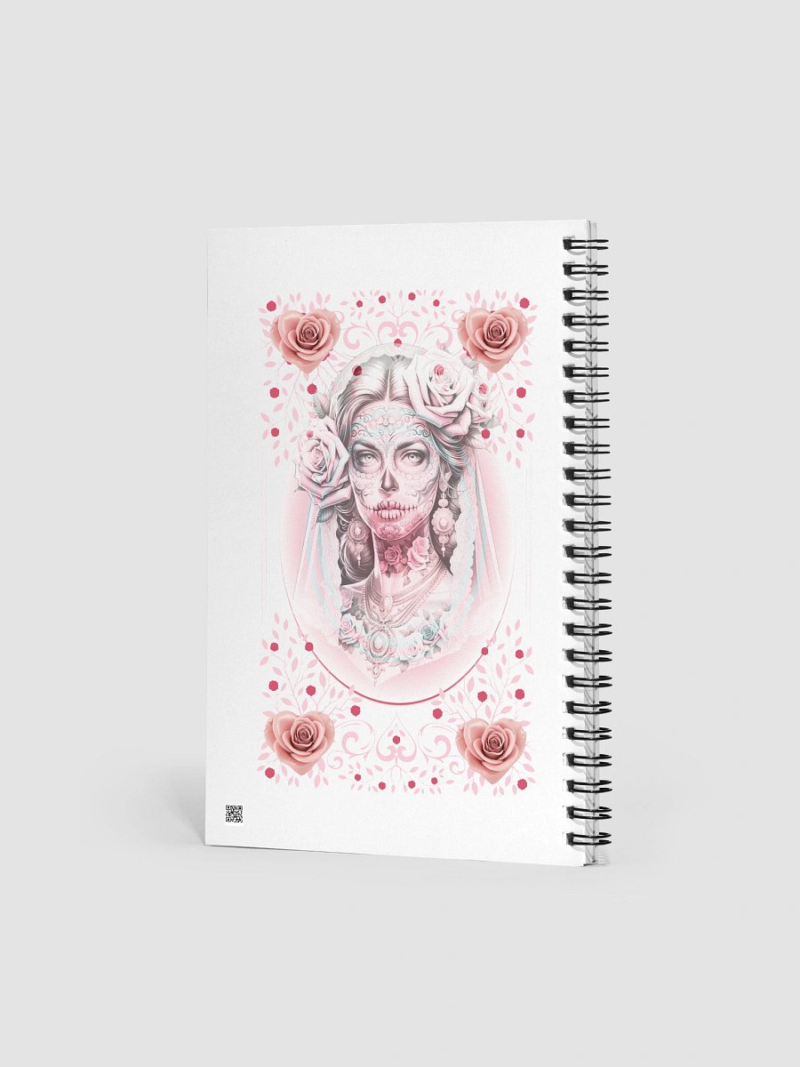 Day of the Dead Rose Spiral Notebook product image (4)