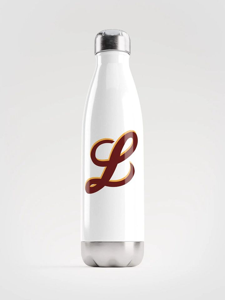 Cursive "L" Stainless Steel Bottle product image (1)