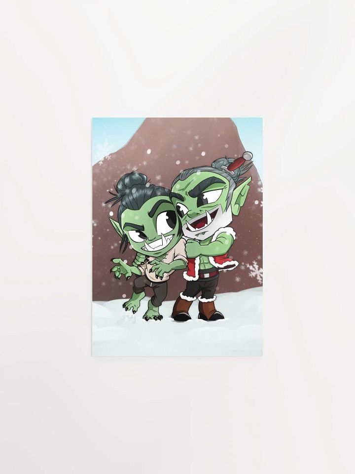 Chibi Tryggrs Art Print, by Mr. Fenn product image (1)