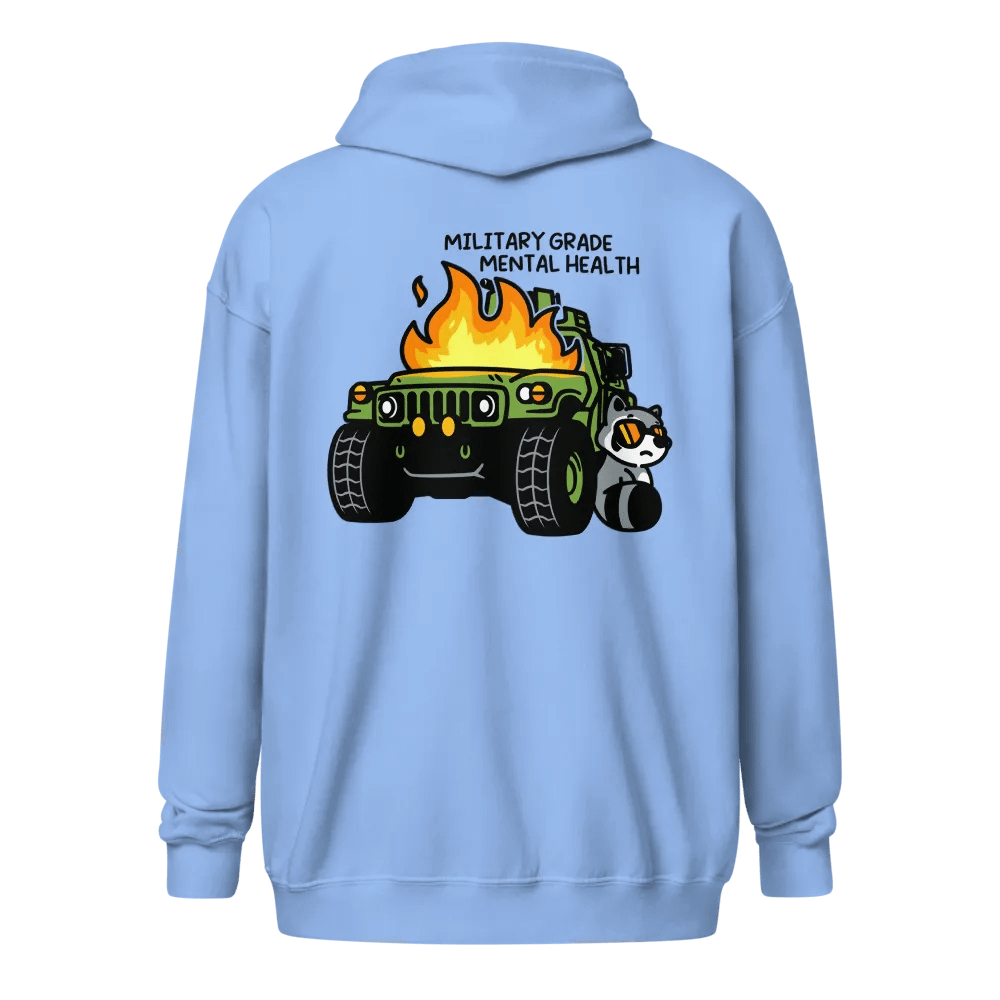 Military Grade Mental Health Zipper Hoodie product image (8)