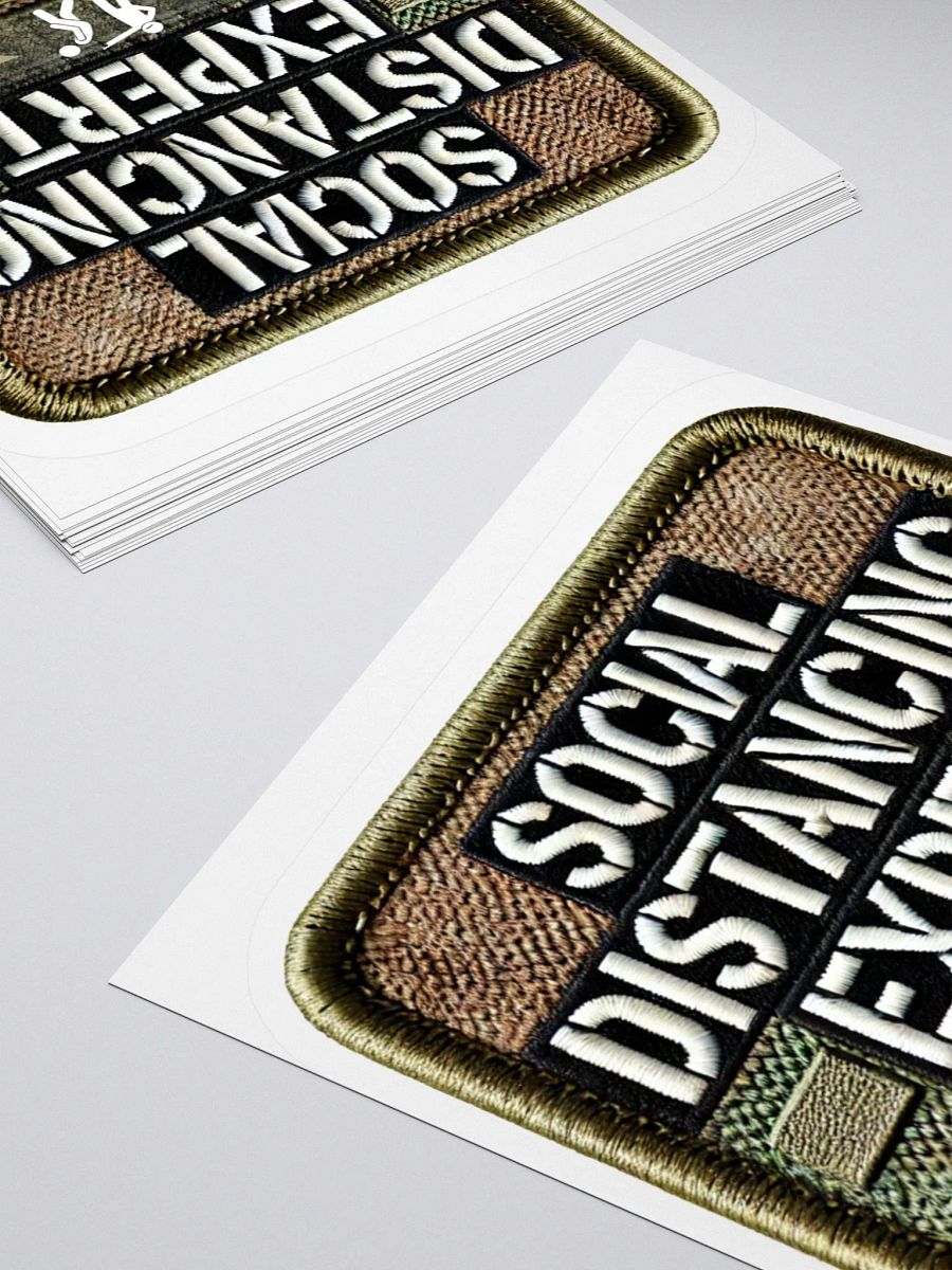 Social Distancing Expert Sticker product image (8)