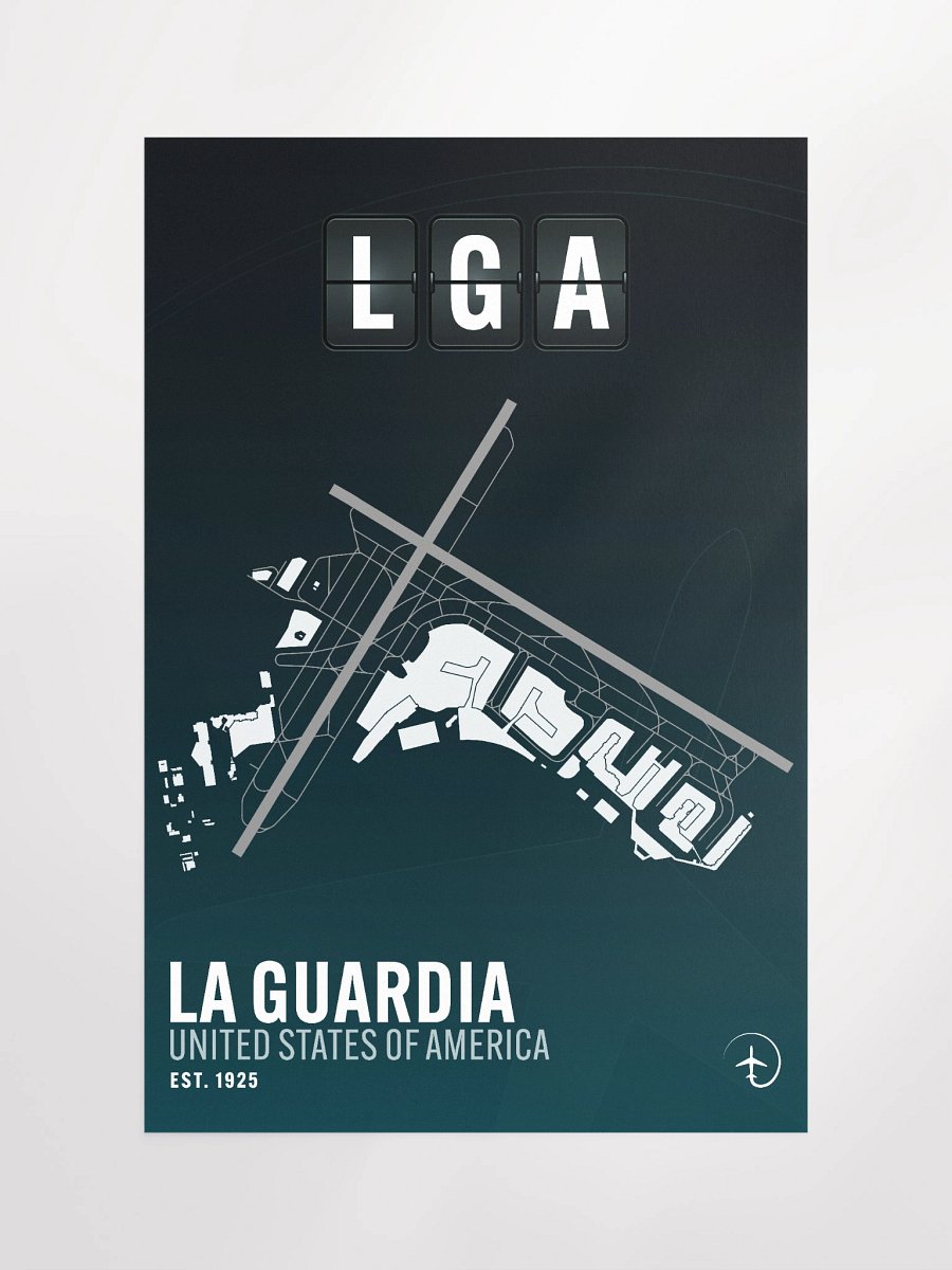 New York LGA Poster product image (1)
