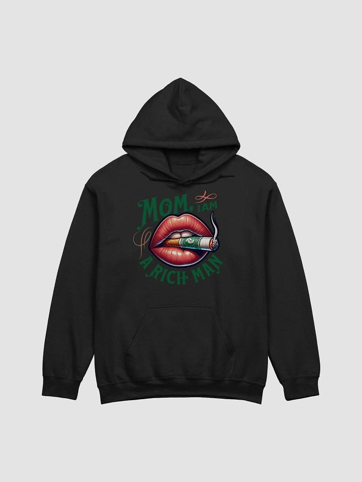 Mom, I am a Rich Man Lips Hoodie product image (1)