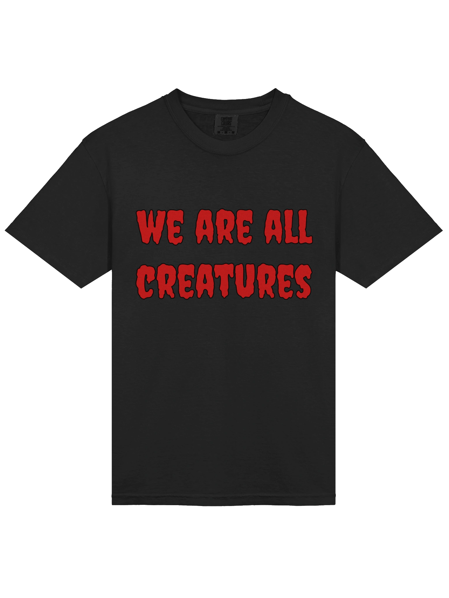 We Are All Creatures Creepy Halloween Shirt product image (3)