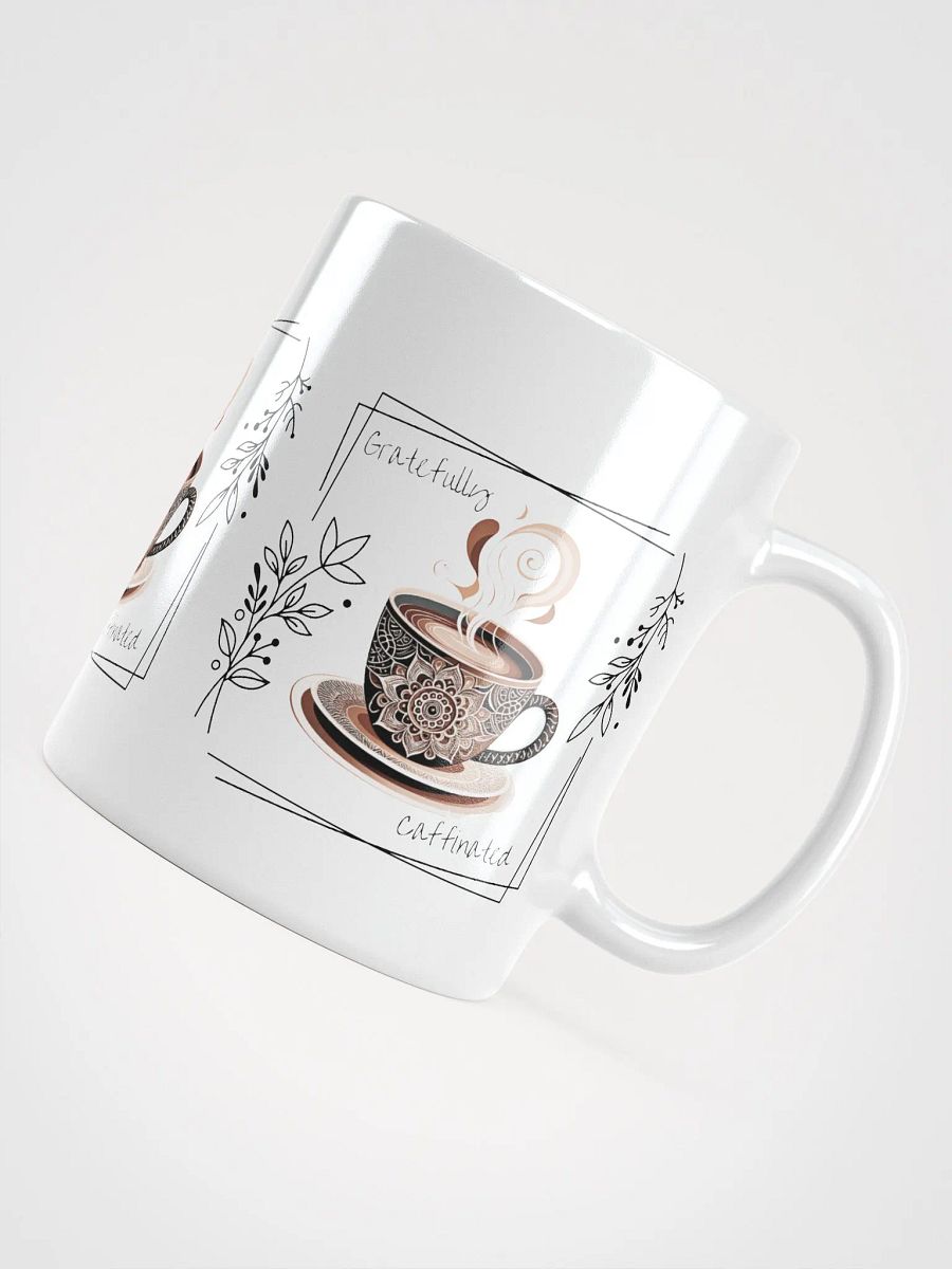 Gratefully Caffeinated Mug | Perfect Gift for Coffee Lovers & Gratitude Seekers product image (4)