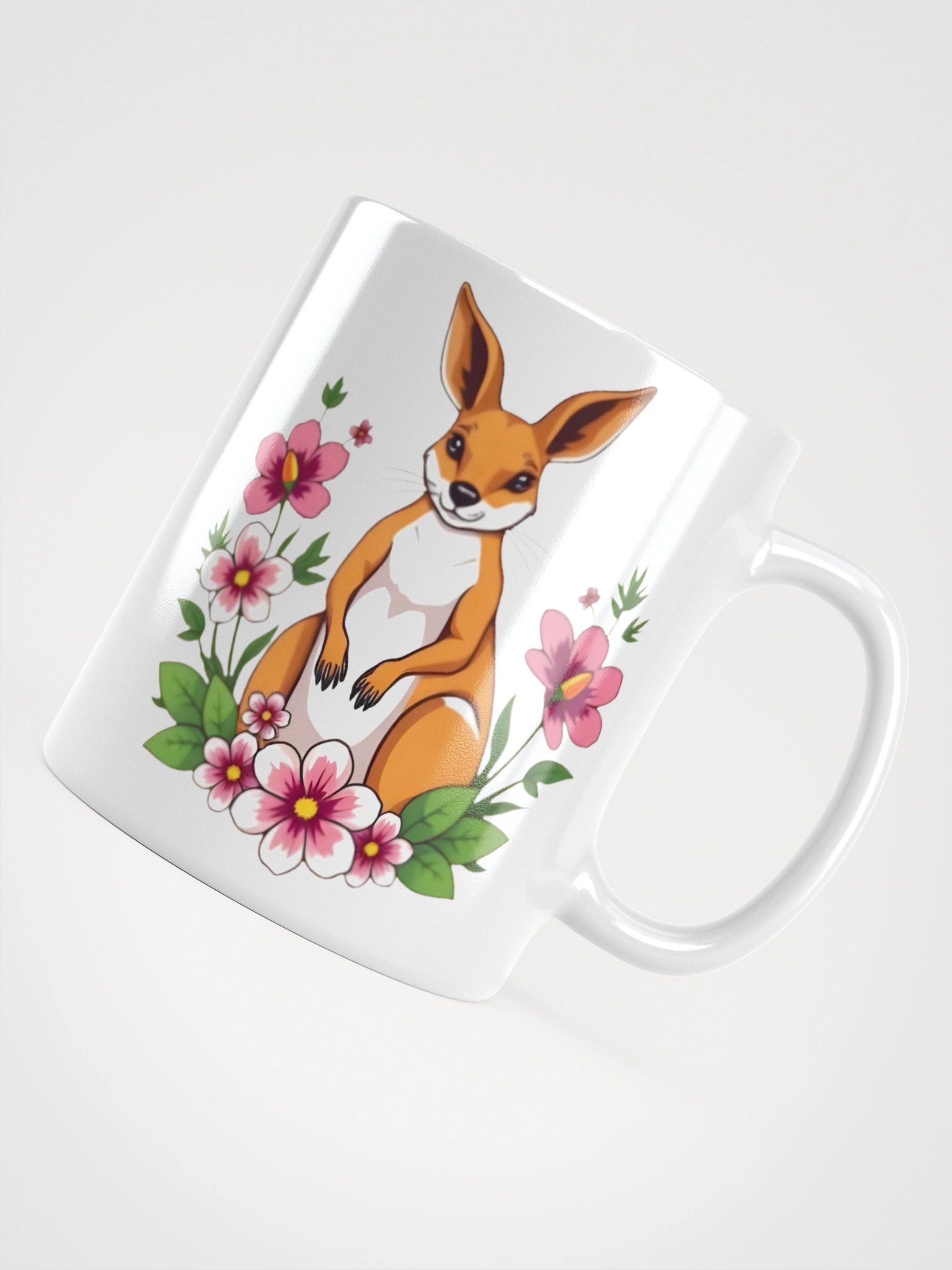 Floral Kangaroo Mug product image (10)