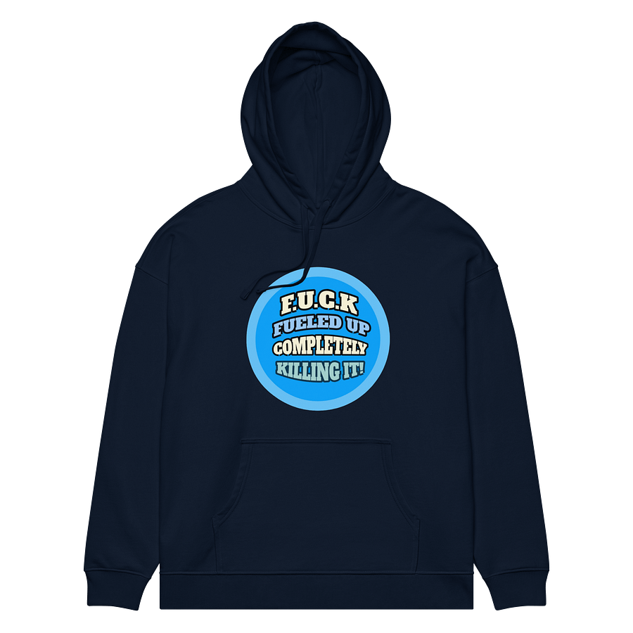 F.U.C.K. Unisex Organic Relaxed Hoodie product image (2)