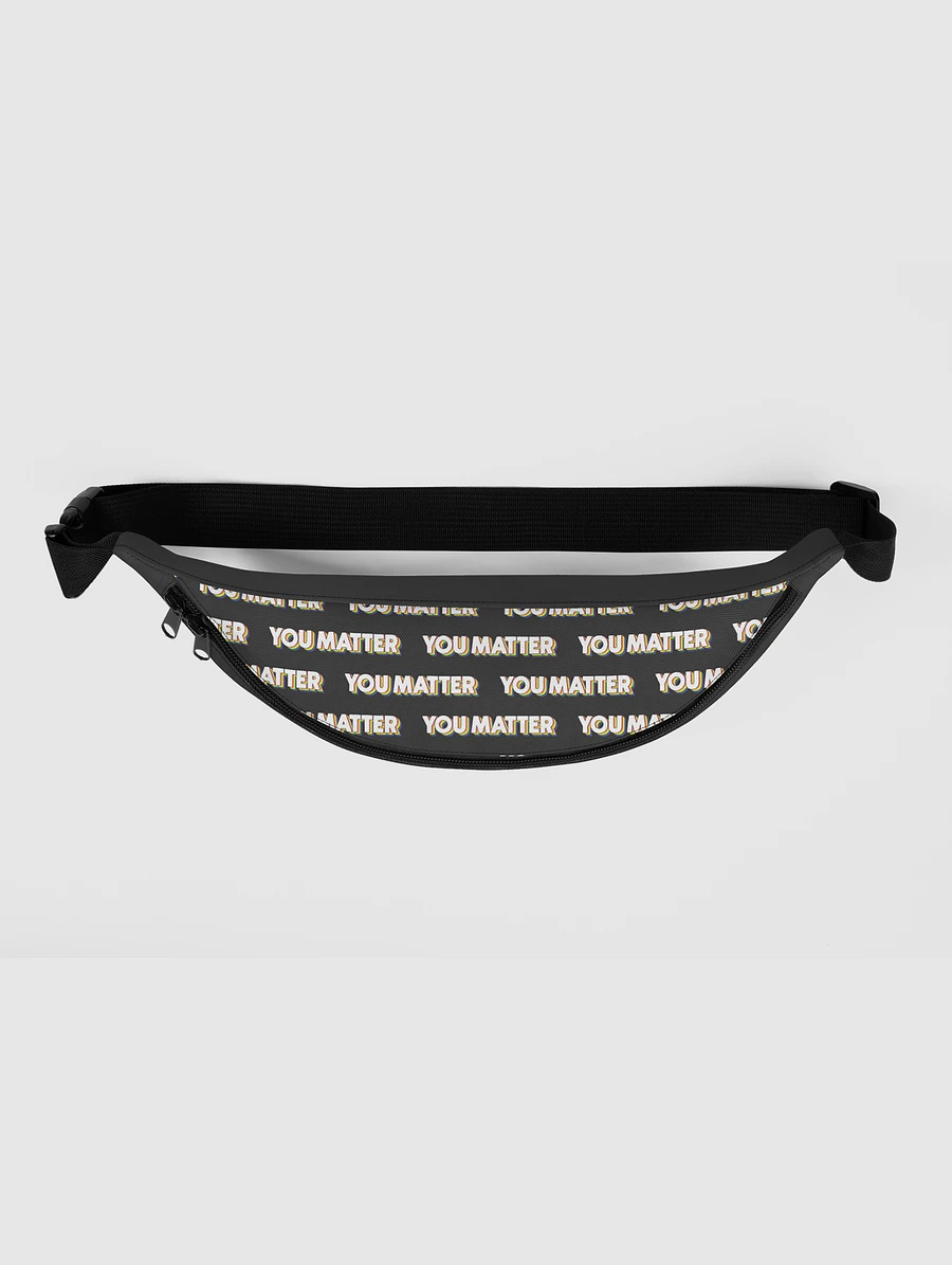 You Matter Pride Fanny Pack (Black) product image (2)