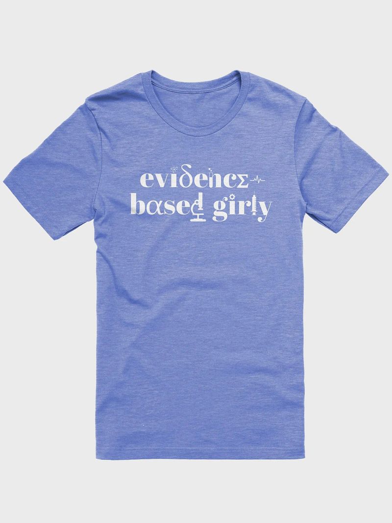 evidence-based girly (short tee)