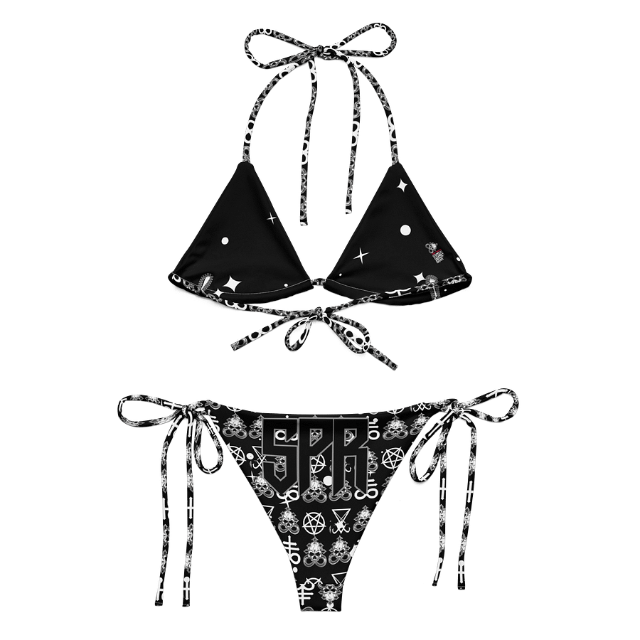 Skull Piercing Records String Bikini Set product image (4)