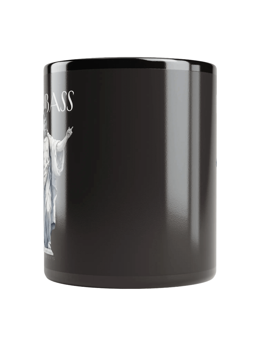 DUMBASS Donald Statue - Black Glossy Mug product image (9)