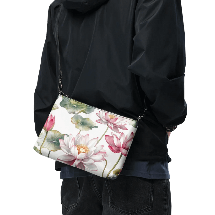 Waterlily Bloom All-Over Crossbody Bag product image (9)