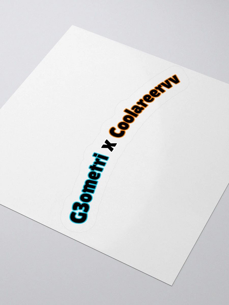 G3ometri X Coolareervv - Sticker product image (3)