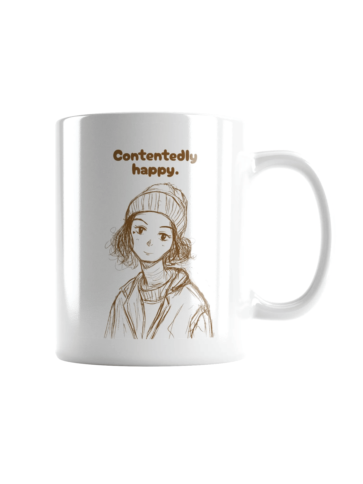 Contentedly Happy Mug product image (1)