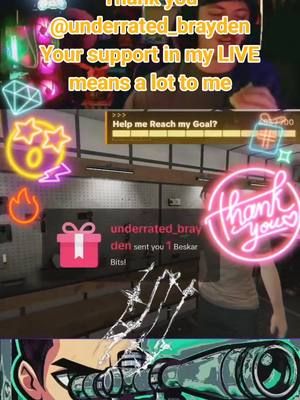 underrated_brayden, thank you for the incredible support in my LIVE! I will keep creating better LIVE content! @underrated_brayden #tiktoklive #livehighlights #livegift #hatandmustache #pantherpaws 