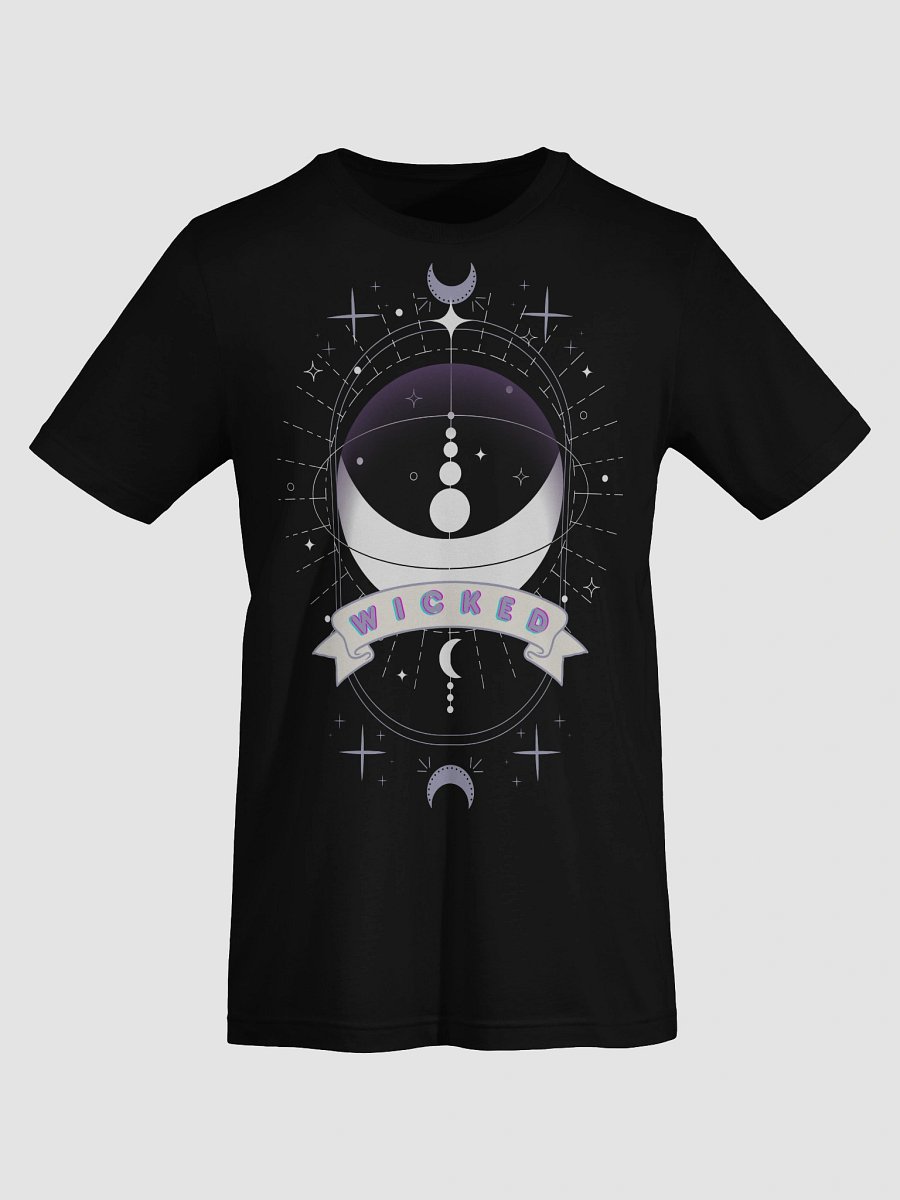 Wicked Crescent Stars T-Shirt product image (21)