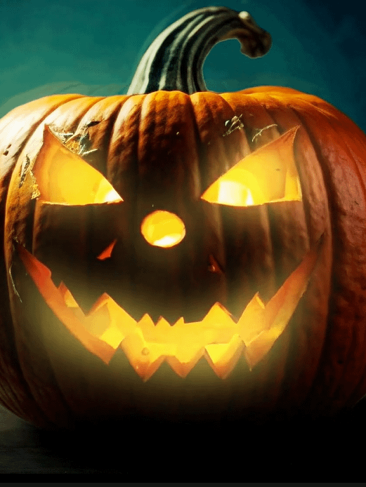 🎃 Laughing Jack-O-Lantern — Spooky Sound Effects Video (10-Minute Halloween Prop) product image (1)