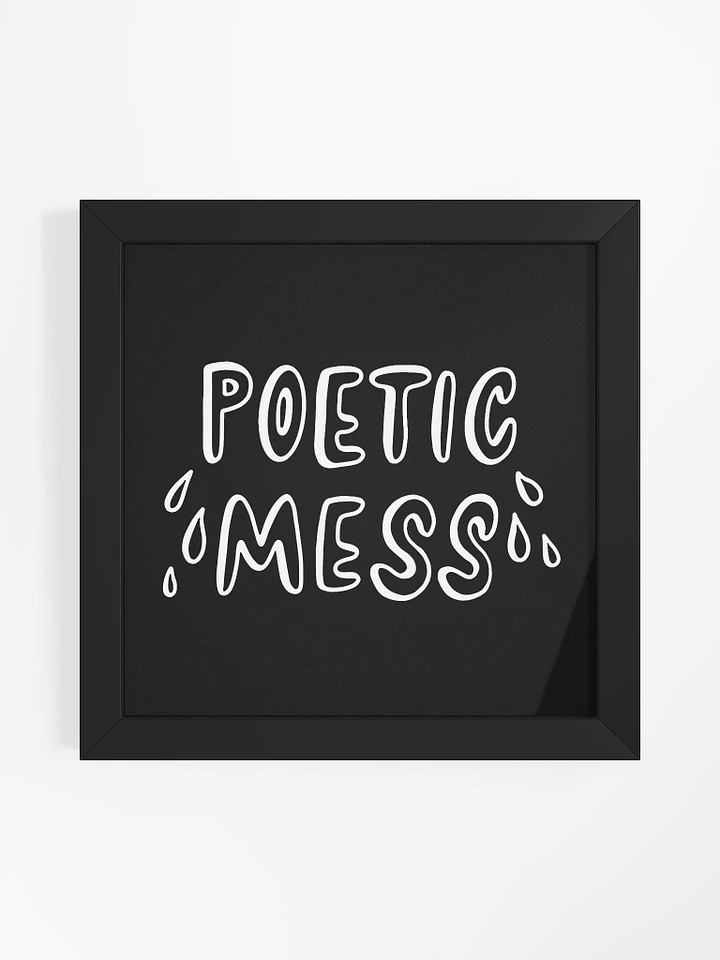 Poetic Mess Framed Art Print product image (6)