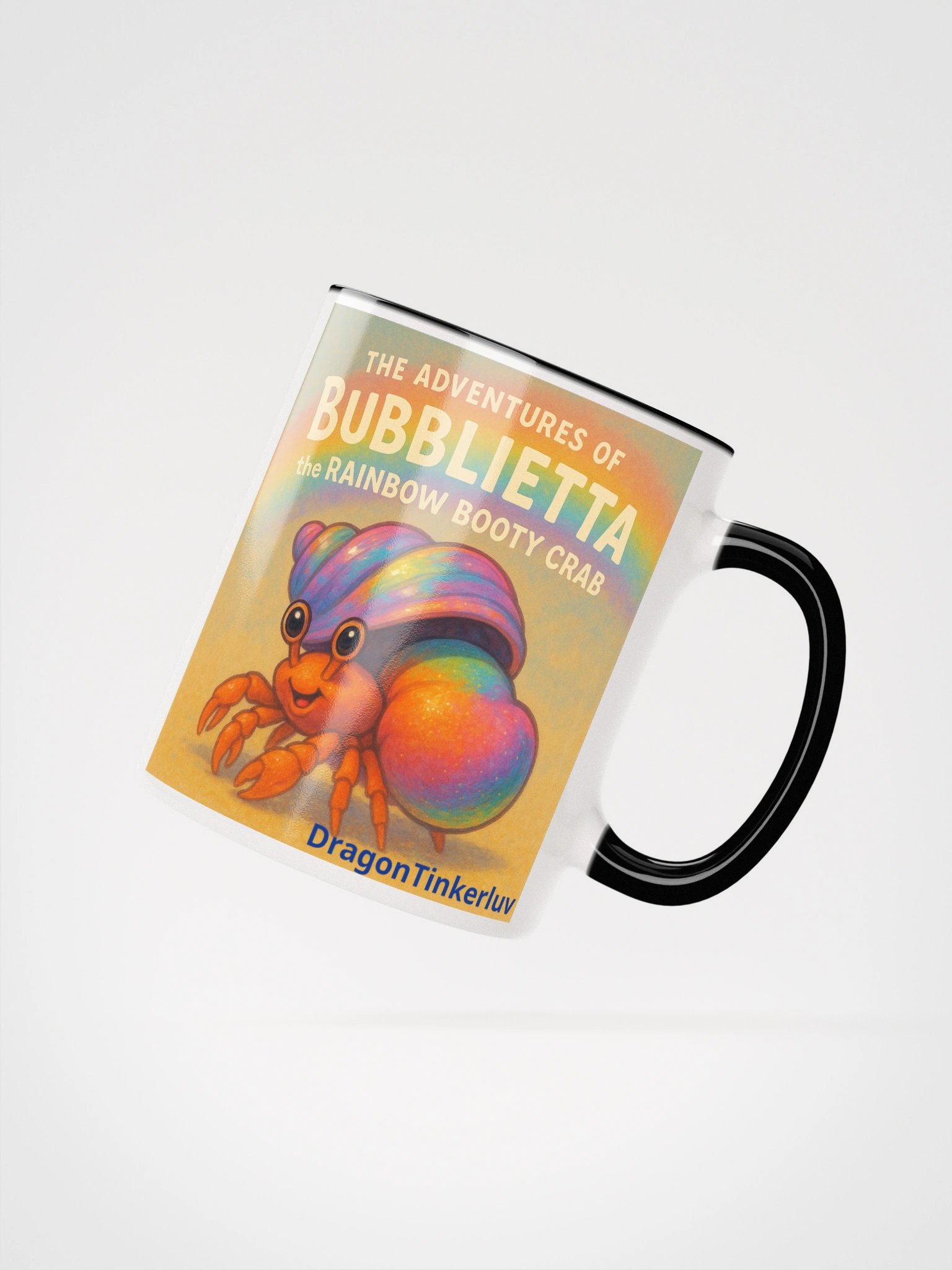Bubblietta the Rainbow Booty Hermit Crab product image (18)