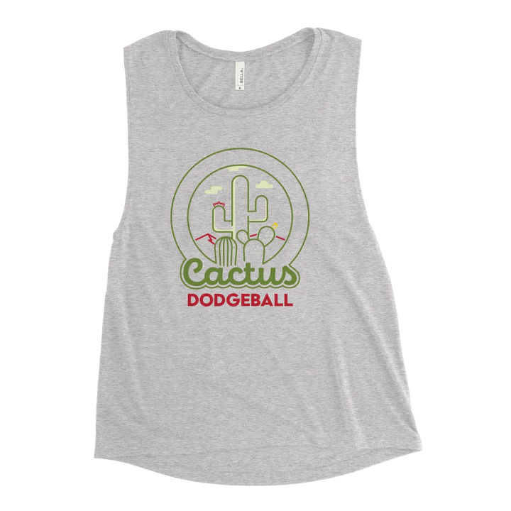 Cactus Dodgeball Women's Muscle Tank product image (19)