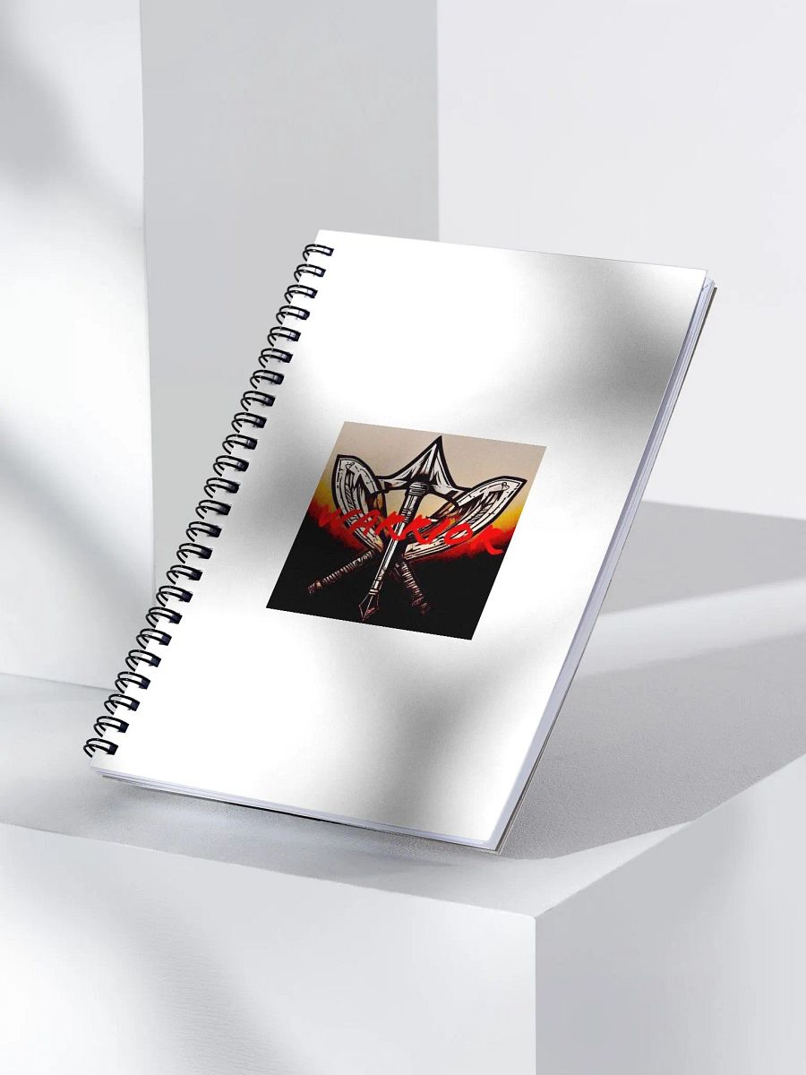 Warrior's Crest Spiral Notebook product image (3)