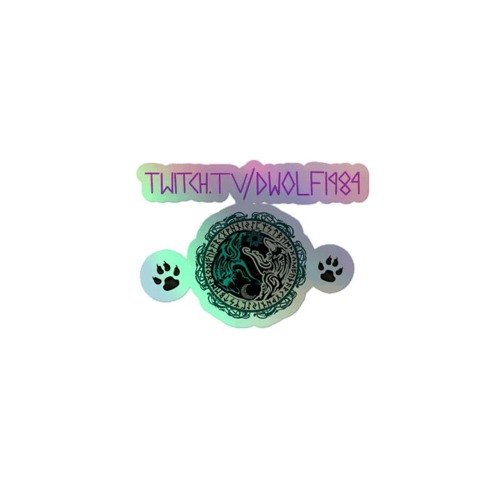 Mythical Rune Holographic Sticker Sheet product image (1)
