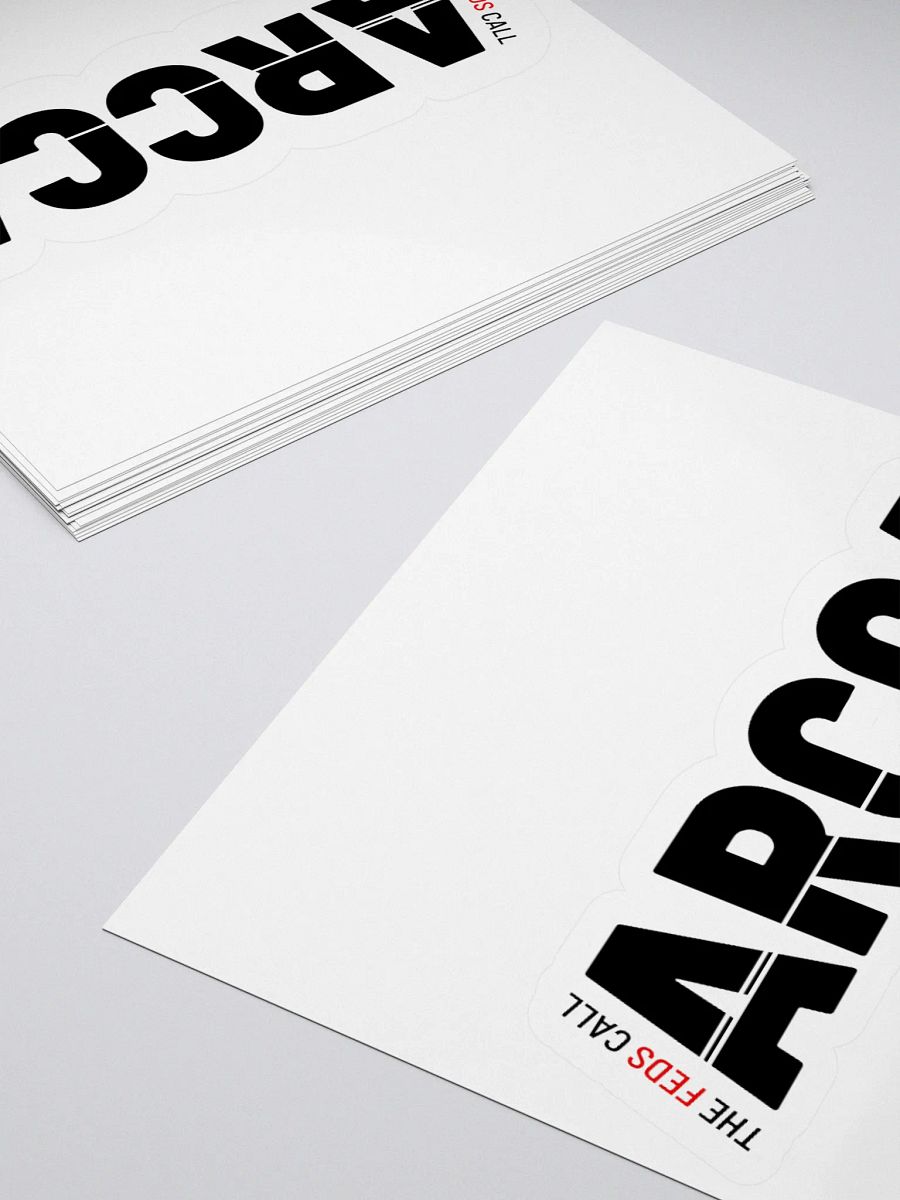 The Feds call ARCCA (sticker) product image (11)