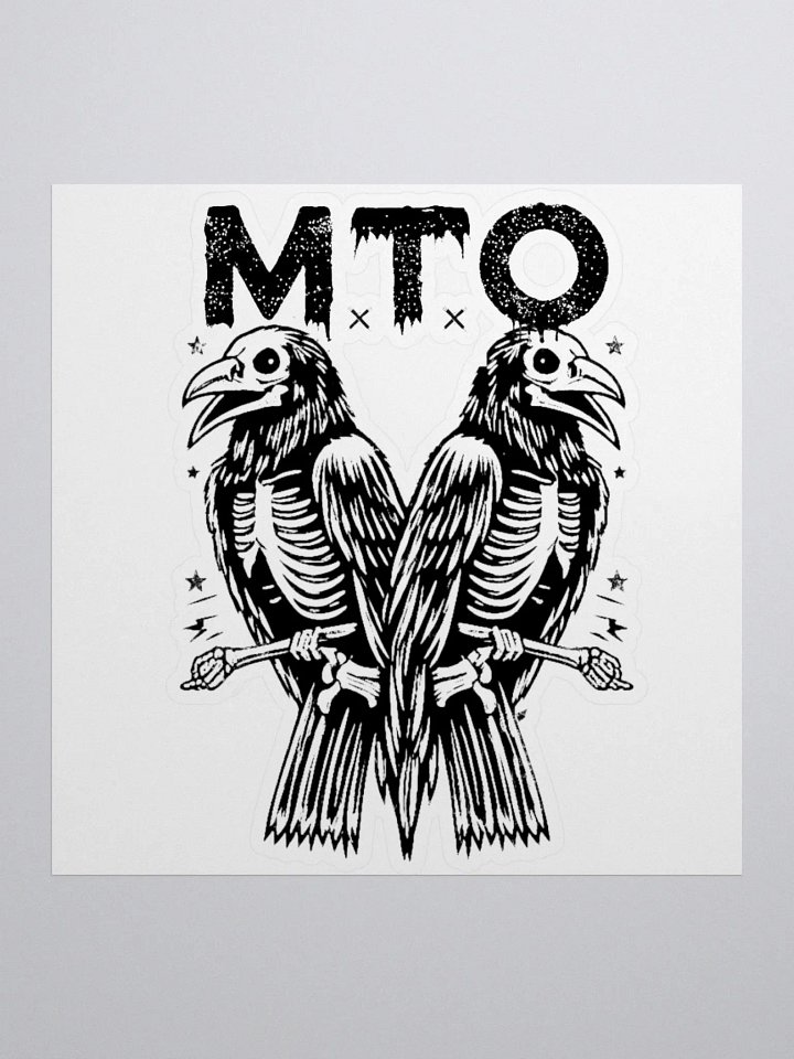 MTO - Crow twin Sticker product image (1)